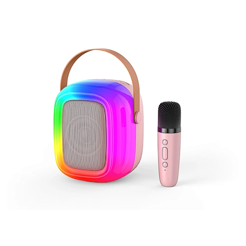 OEM High Power Big Loudspeaker RGB LED Lights Wireless Speaker Bluetooth Speakers Box with Microphone