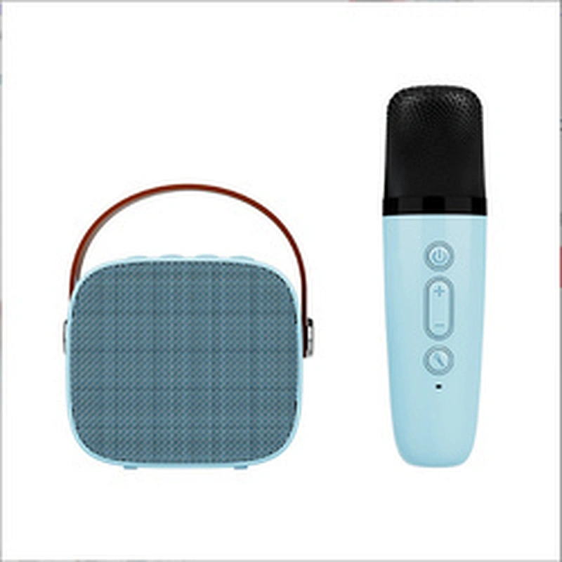 Mini Portable Microphone Audio integrated Microphone Home singing Karaoke Family Wireless BT Outdoor Portable Speaker