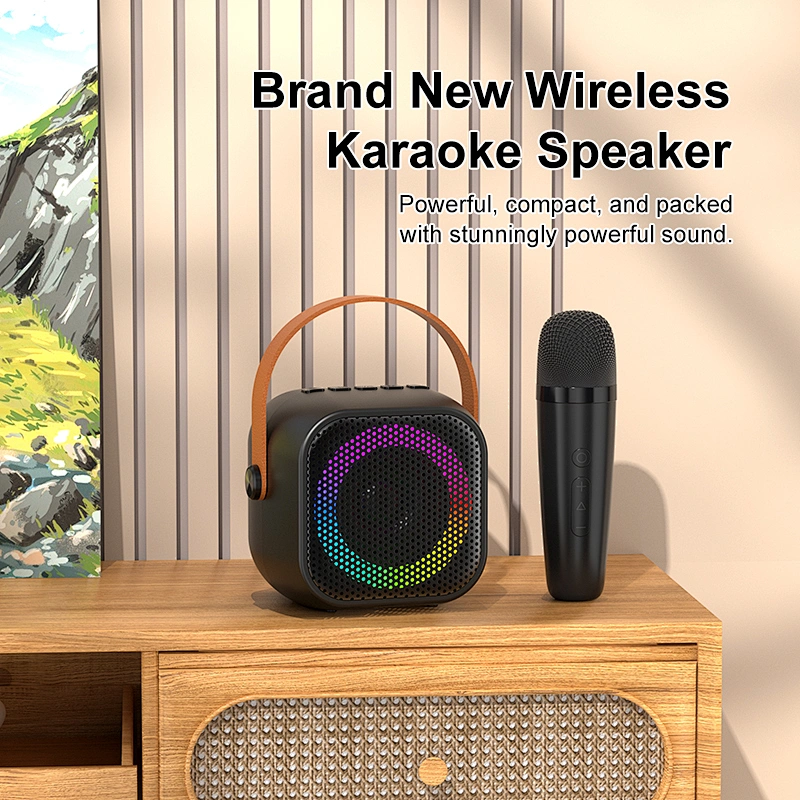 Newest Bluetooth Outdoor Wireless Speaker Smart Gadgets Technology LED Flash Lighting Speaker