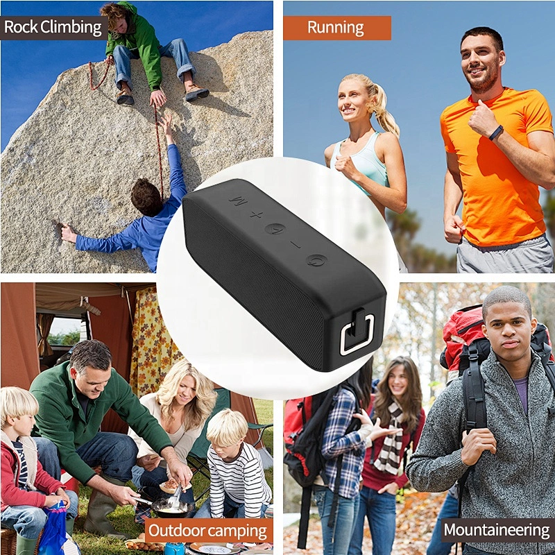 Portable Outdoor Stereo 10w Underwater Waterproof Wireless ipx-7 Bluetooth Speaker