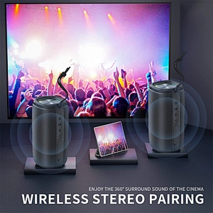 IPX7 Waterproof Mini Portable Rgb Bluetooth 5.0 Water Proof Hifi High Quality Wireless Bluetooth Speaker