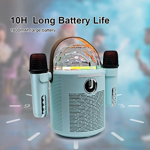 New Tws Creative Wireless Speaker Led Colorful Lights Atmosphere Star Christmas Gift Bluetooth Speaker