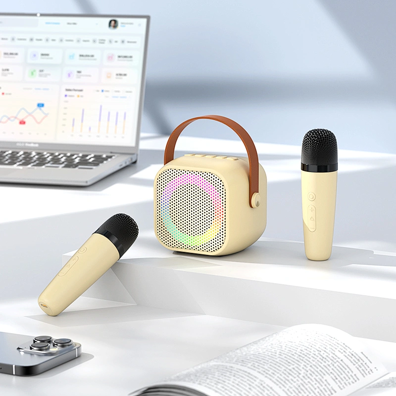 Newest Bluetooth Outdoor Wireless Speaker Smart Gadgets Technology LED Flash Lighting Speaker