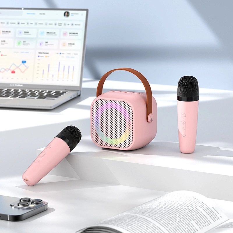 Newest Bluetooth Outdoor Wireless Speaker Smart Gadgets Technology LED Flash Lighting Speaker