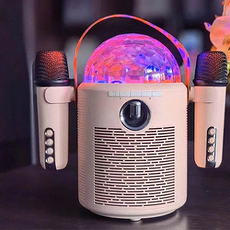 New Tws Creative Wireless Speaker Led Colorful Lights Atmosphere Star Christmas Gift Bluetooth Speaker