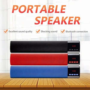 portable rechargeable battery woofer outdoor long bluetooth mp3 radio speaker