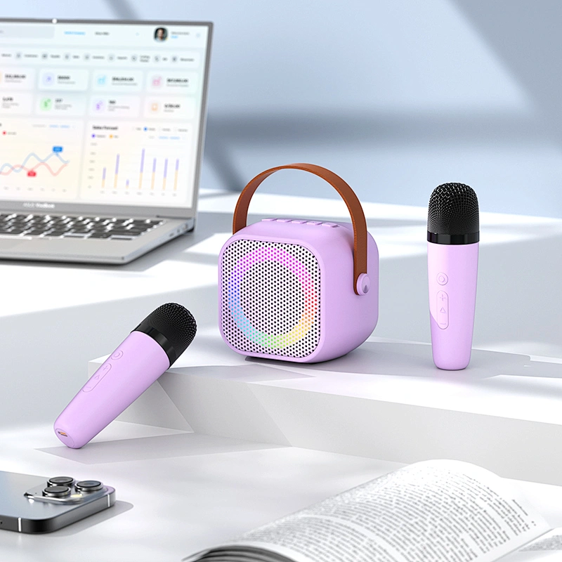 Newest Bluetooth Outdoor Wireless Speaker Smart Gadgets Technology LED Flash Lighting Speaker