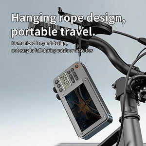 Portable 4.3 inch LCD Screen Radio Multi-band HF AM Built-in Rechargeable  Battery FM Bluetooth Radio Speaker