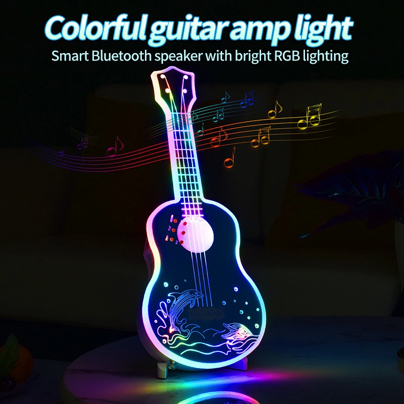 Portable Rechargeable Bluetooth Guitar Speaker Professional Musical Instrument Audio Guitar Amplifier PA Karaoke Speaker