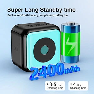 New Exclusive Model Colourful Lighting Karaoke Subwoofer Bluetooth Speaker with Built-in Wireless Dual Microphones