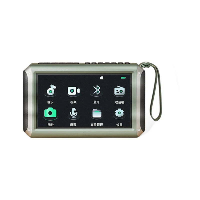 Portable 7 inch Touchable LCD Screen Radio Multi-band HF AM FM Wireless Radio Bass Bluetooth Speaker