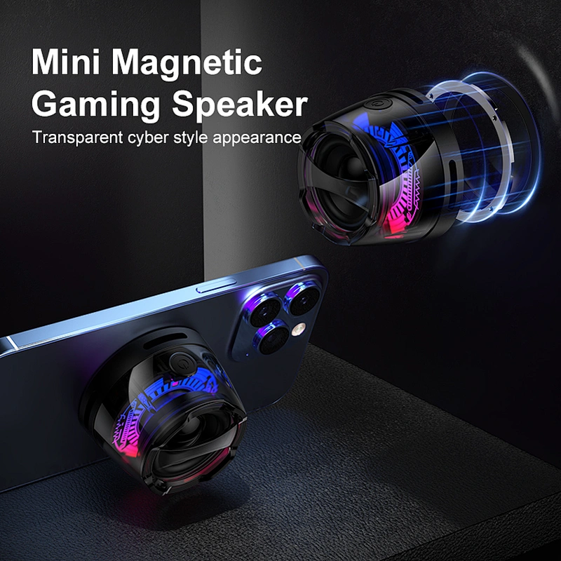 2025 Mini Audio System Portable Bluetooth Speakers Strong Bass Home Theater Subwoofer Party Transparent Mini Speaker