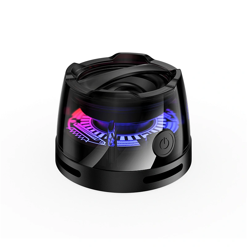 2025 Mini Audio System Portable Bluetooth Speakers Strong Bass Home Theater Subwoofer Party Transparent Mini Speaker