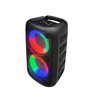 OEM High Power RGB LED Lighting Bluetooth Wireless Speaker Best Selling USB Home Karaoke Speaker Aux Communication for Parties