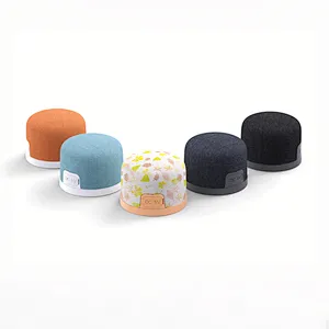 2025 Luxury Bluetooth Speaker Design Mini Portable Wireless Surround Sound Fabric Magnet Game Stereo Speakers Battery