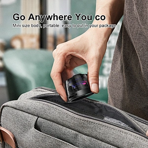 2025 Mini Audio System Portable Bluetooth Speakers Strong Bass Home Theater Subwoofer Party Transparent Mini Speaker