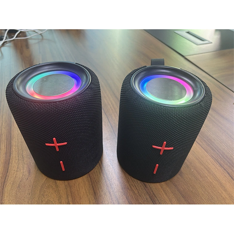 OEM 2-in-1 Dual Speaker 40W Long Standby Detachable Outdoor Waterproof IPX5 Fabric Bluetooth Portable Speaker