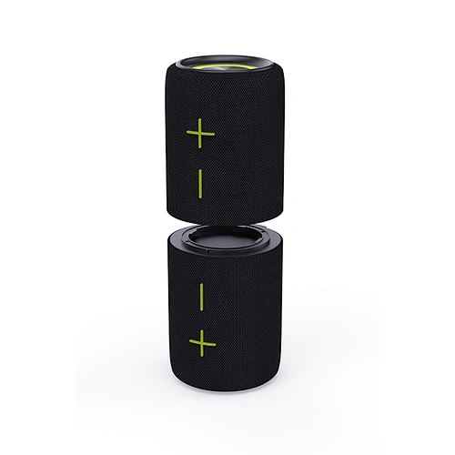 OEM 2-in-1 Dual Speaker 40W Long Standby Detachable Outdoor Waterproof IPX5 Fabric Bluetooth Portable Speaker