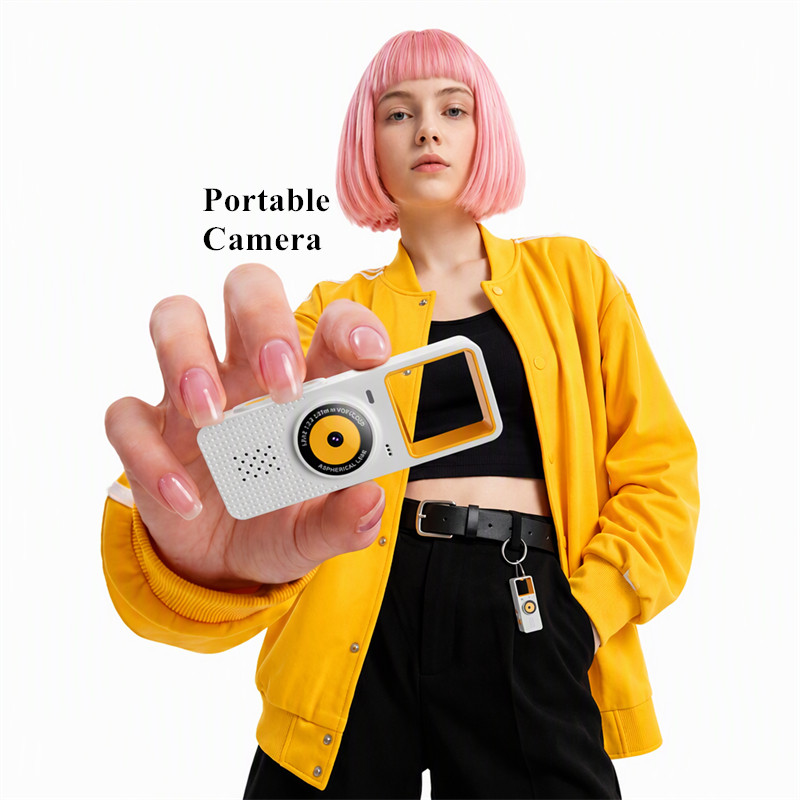 Mini Keychain Camera - FHD 1080P Mini Retro Digital Camera