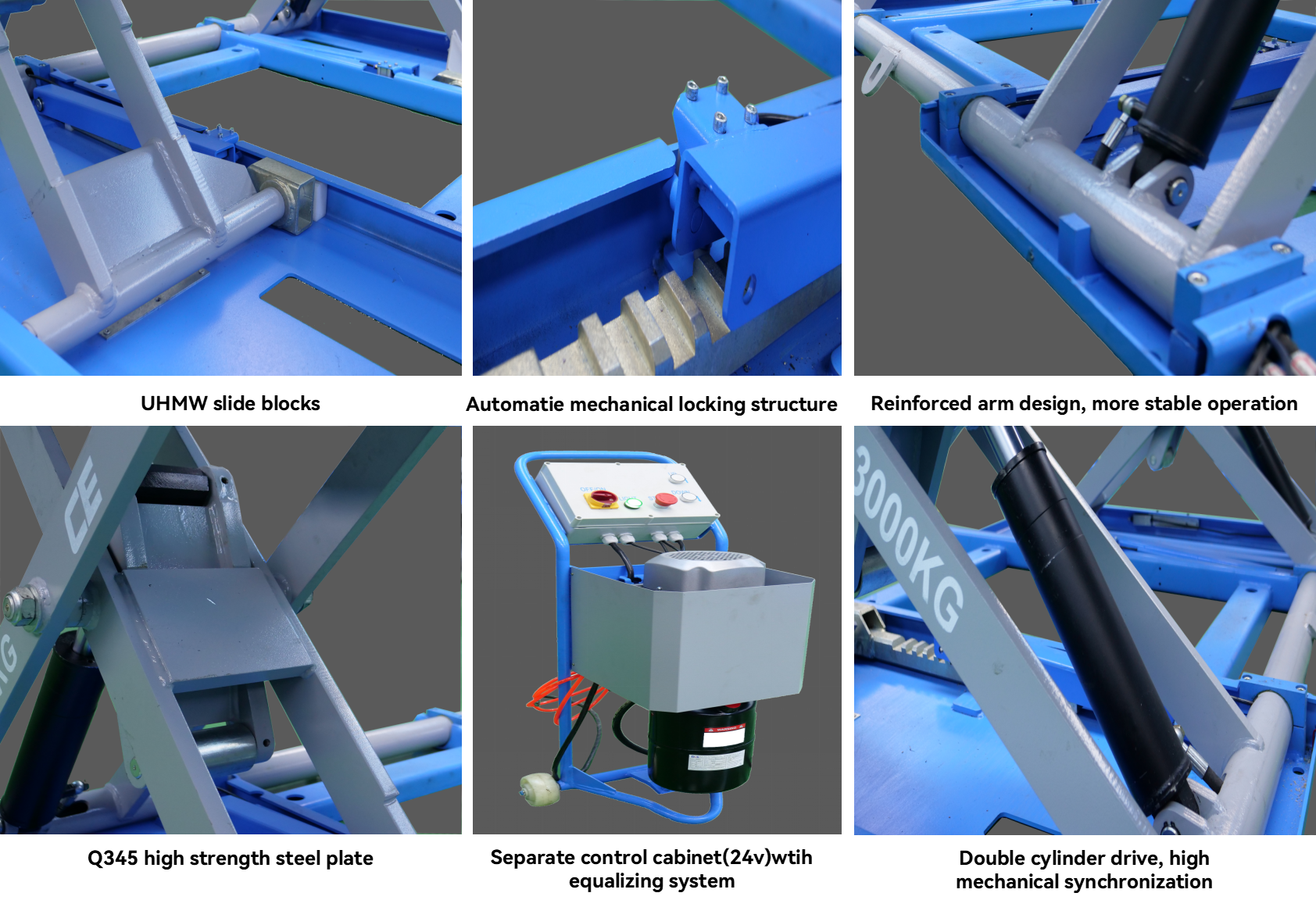 3T Scissor lift Features