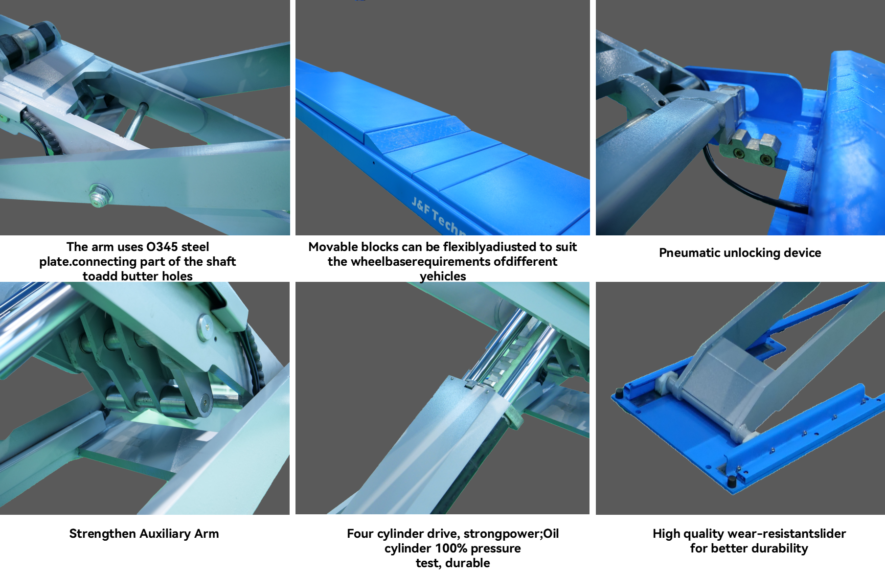 4T Scissor lift Features