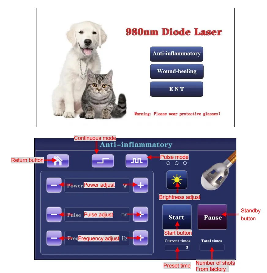 Laser for Veterinary