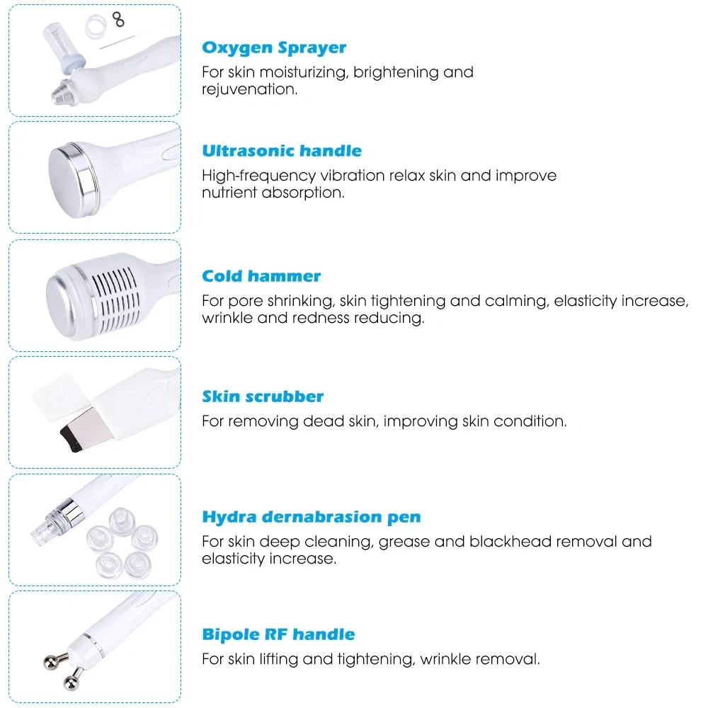 6 in 1 hydro facial machine