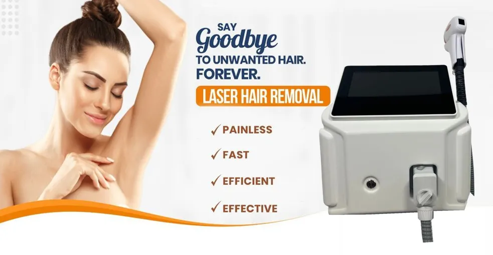 755 808 940 1064 diode laser hair removal machine
