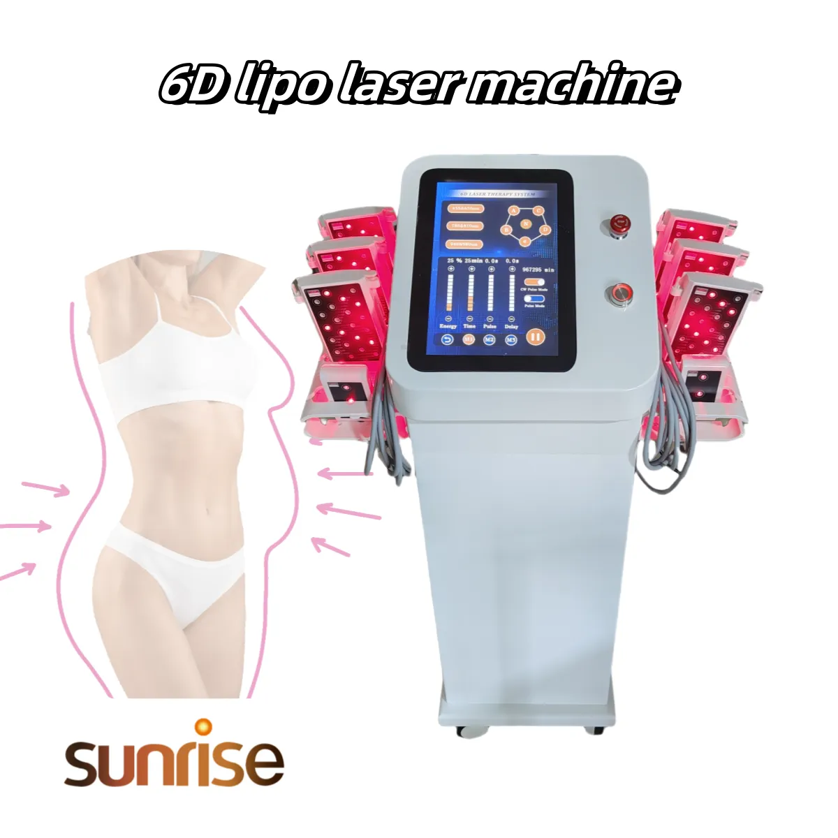 6d lipo laser machine