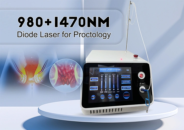 1470nm laser piles remover