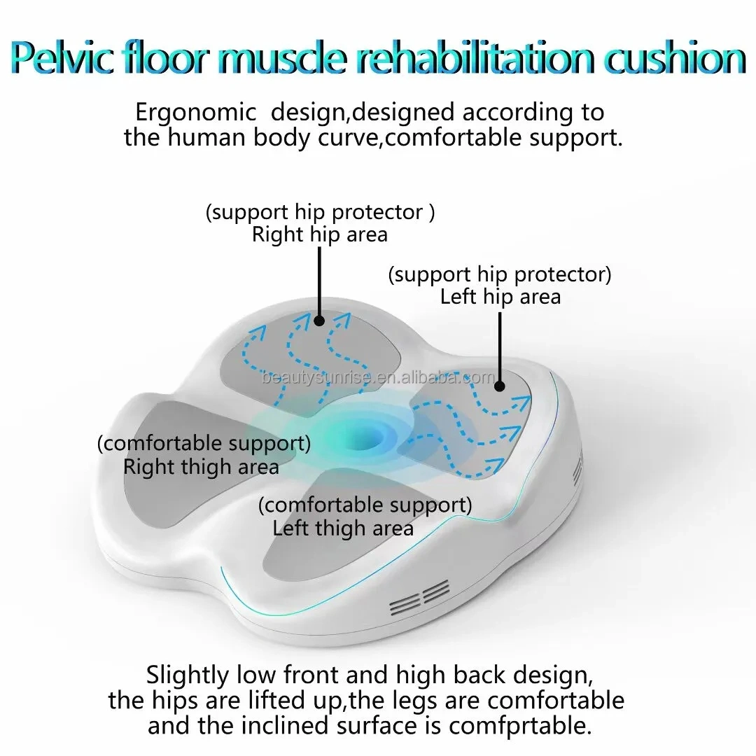 Pelvic floor muscle rehabilitation cushion