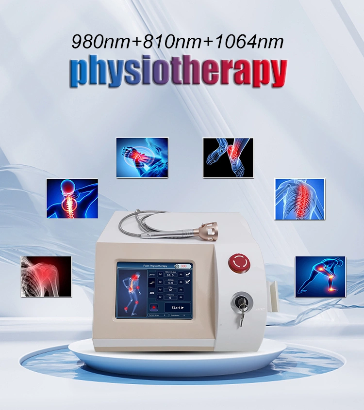 980nm 810nm 1064nm physiotherapy