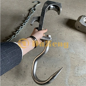 Cattle Abttattoir Equipment Carcass Slaughter Processing Lifting Work Pulley Hooks
