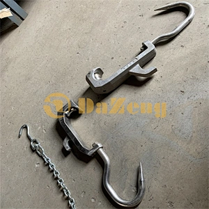 Cattle Abttattoir Equipment Carcass Slaughter Processing Lifting Work Pulley Hooks