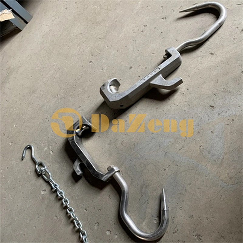 Cattle Abttattoir Equipment Carcass Slaughter Processing Lifting Work Pulley Hooks