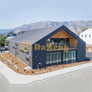 Mordern Prefab House Galvanised Main Steel Structure Pre-engineered Storage Building Logistics Prefabricated Warehouse
