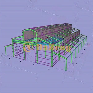 Prefab House Steel Structure Building Pole Barn Tiny Homes Storage Barndo Metal Kits Barndominium