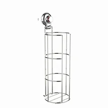 Suction bathroom toilet tissue paper roll storage holder