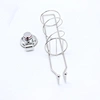 Suction cup hair straightener holder