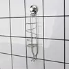 Suction cup hair straightener holder