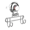 Popular No Drilling Suction Cup 3 Hooks for Bathroom Accessories
