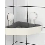 suction cup corner shower caddy