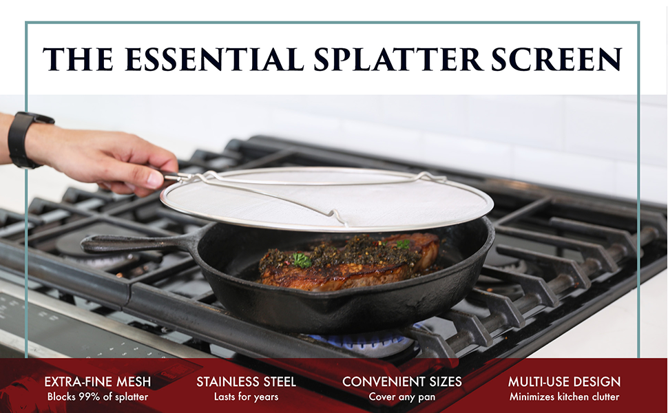 the essential splatter screen