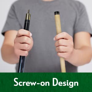 Screw-on design