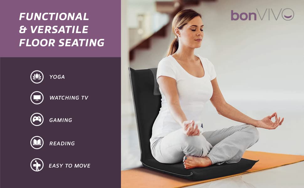Functional and versatile floor seating