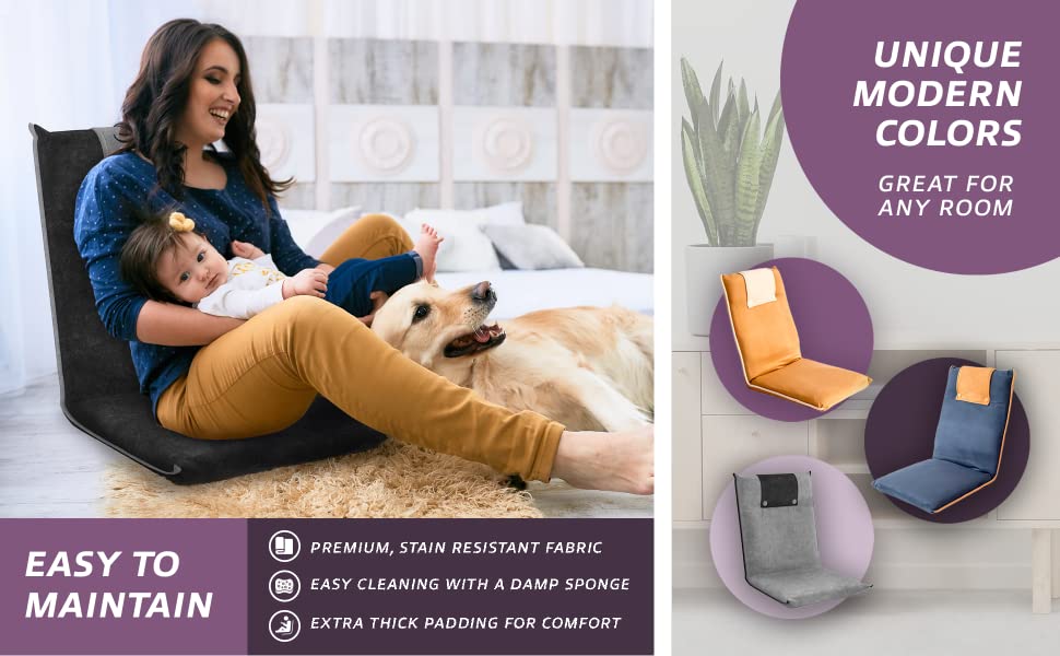Easy to maintain. Unique modern colors