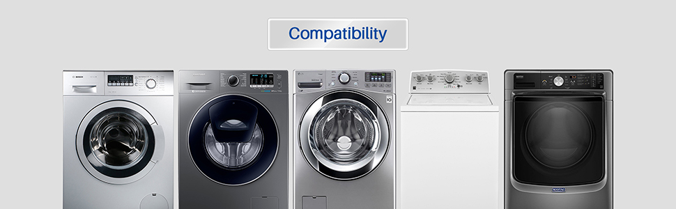 K&J washing machine hose compatibility