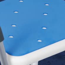 Padded seat close up
