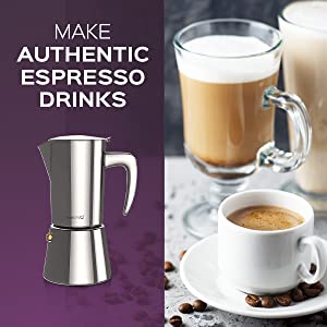 Make Authentic Espresso Drinks