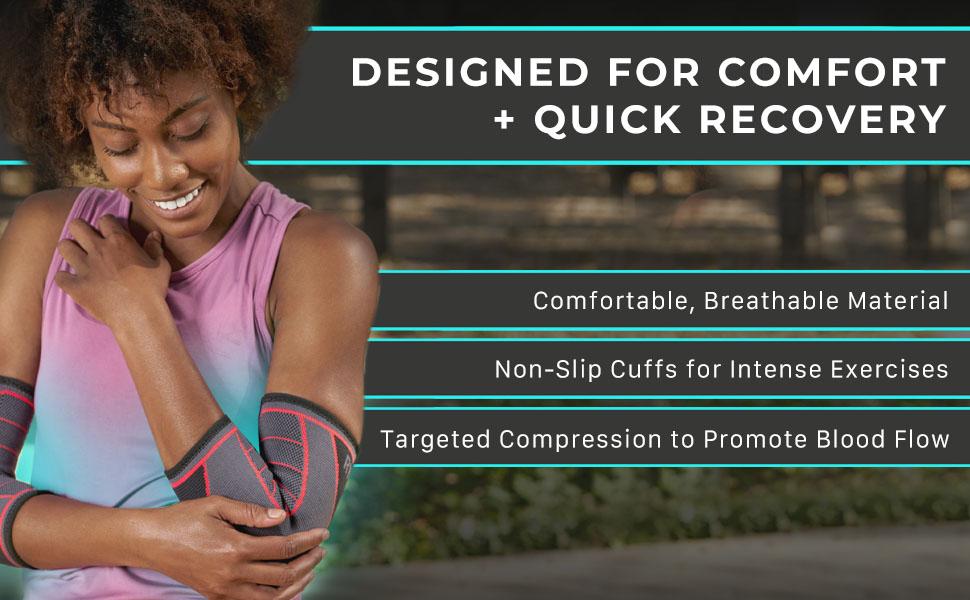 designed for comfort and quick recovery